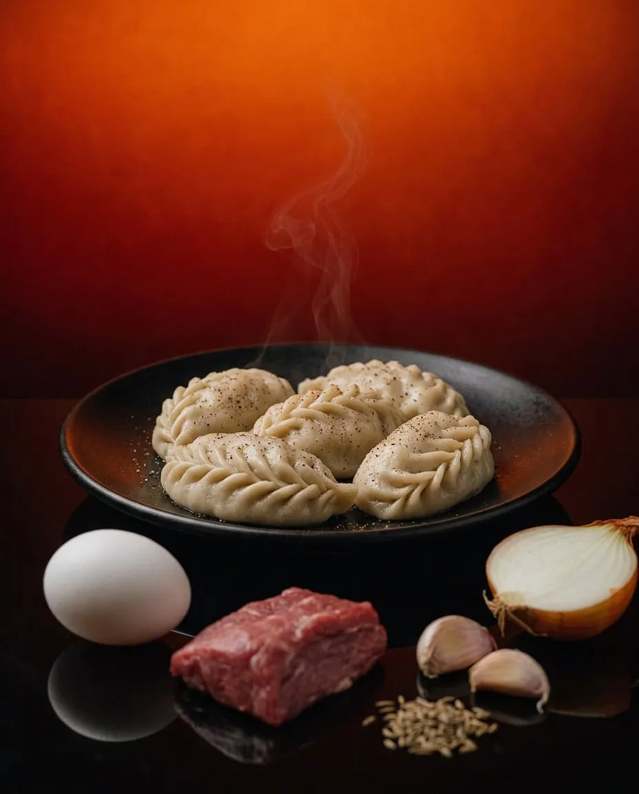辫边饺子