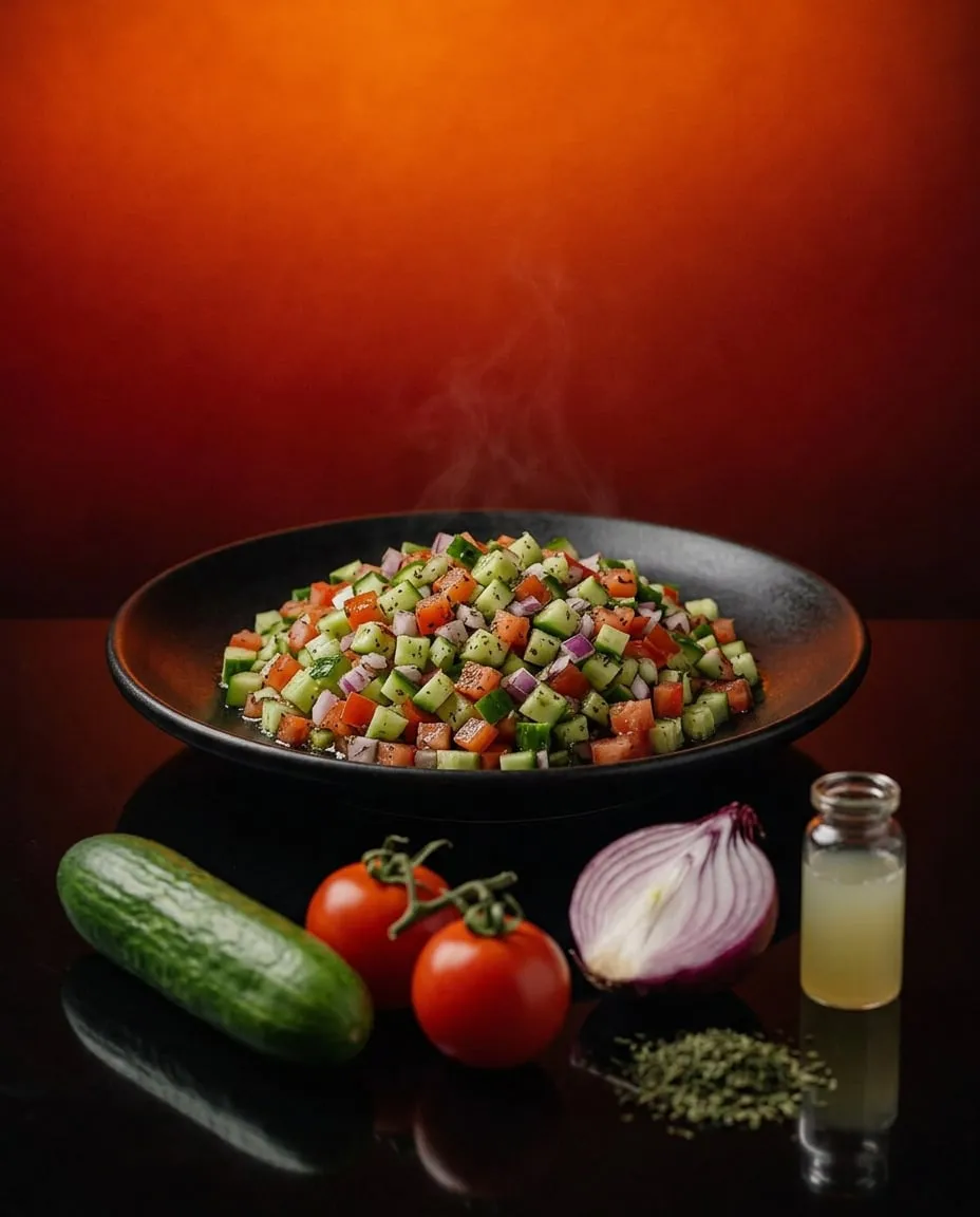 Şirazi salatası